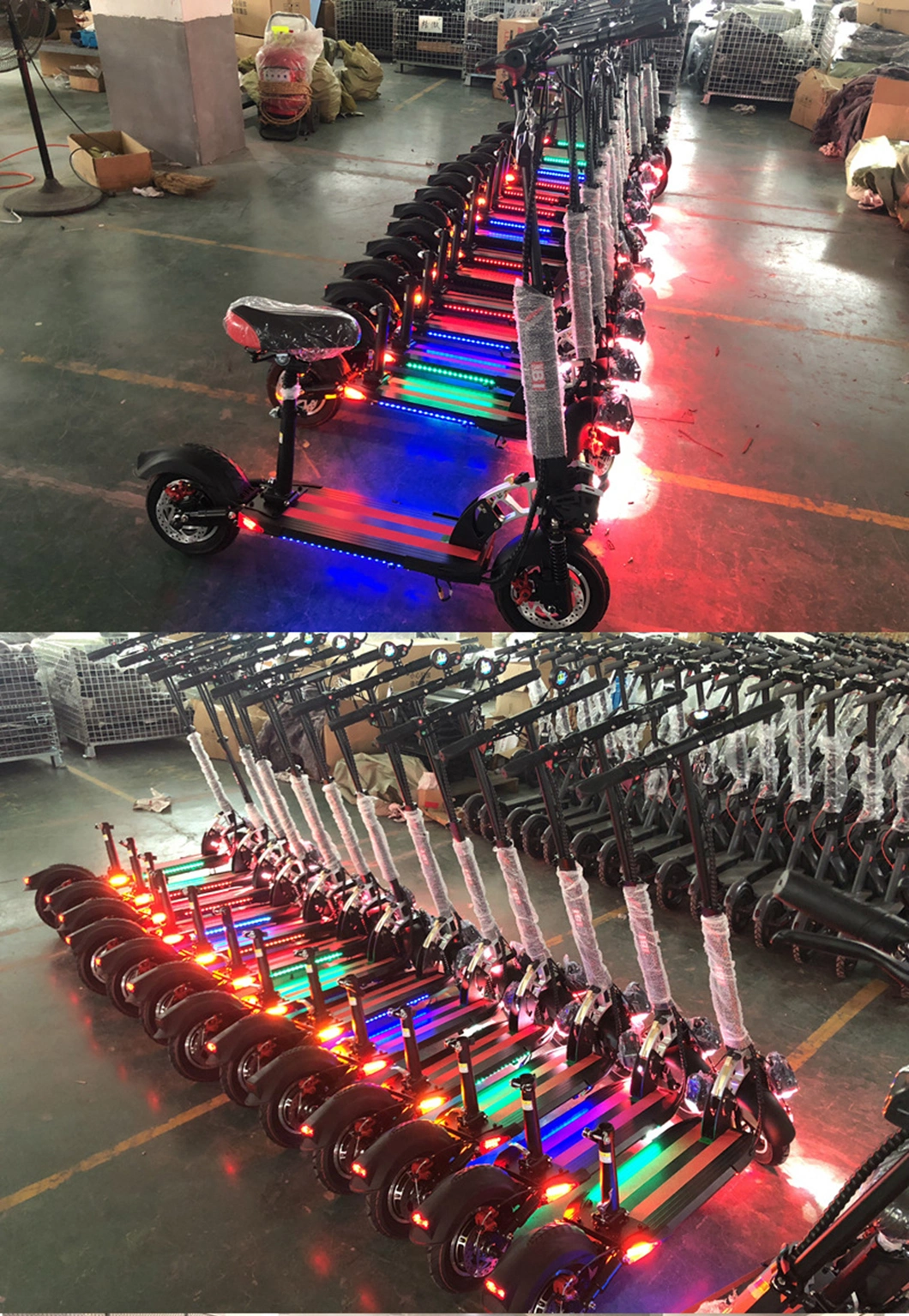 Genuine 500W Mechanical Brake Wholesale 48V12.5ah 10 Inch Max Speed 45km Electric Scooter