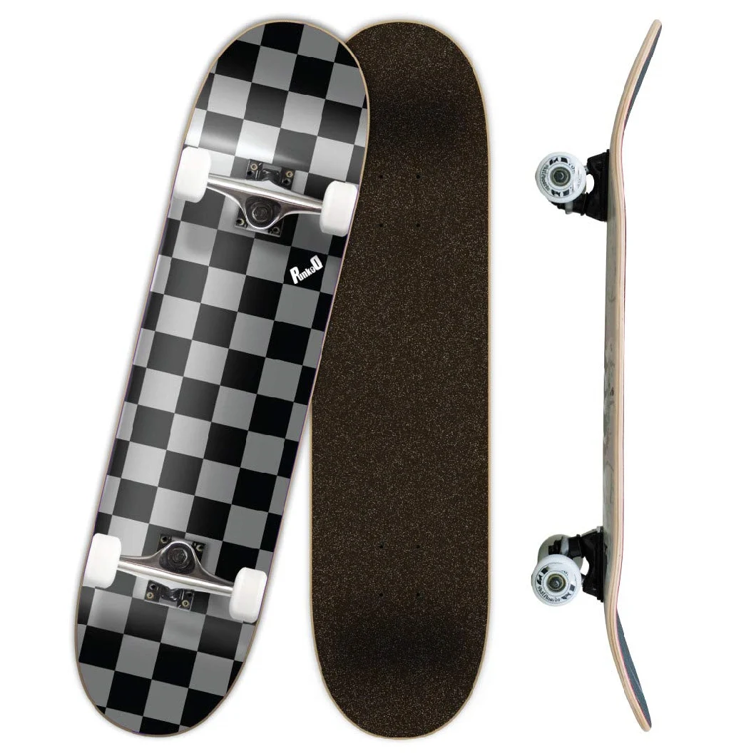 8-Layer Maple Remote Control Single-Drive Electric Skateboard