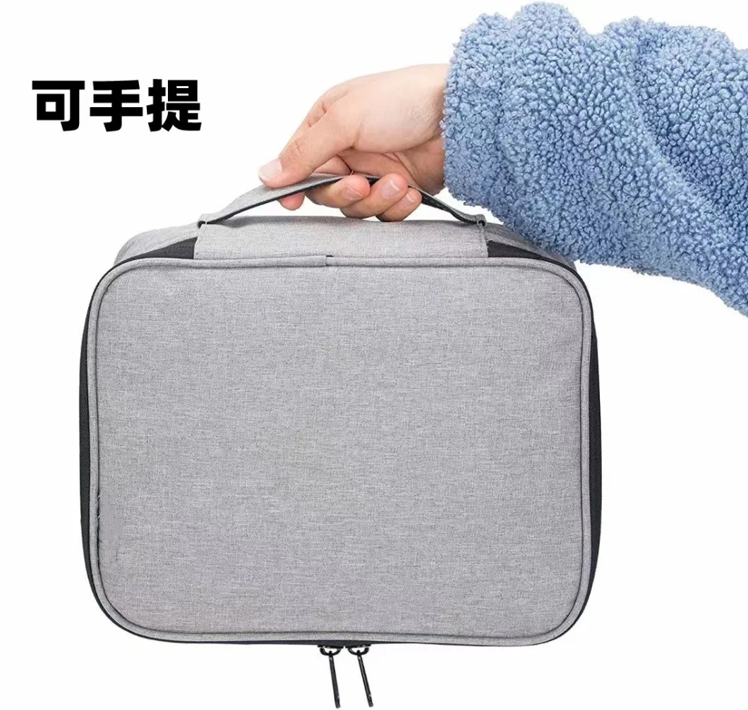 Gray Travel Carrying Case for Oculus Quest 2 Case Vr Touch Controller for Oculus Quest 2 Shell Portable EVA Storage Bag Game Box