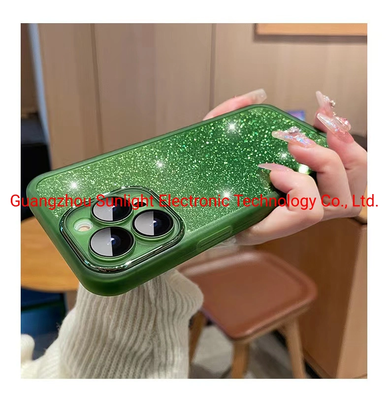 2023 New Mobile Phone Silicone Case with Glass Camera Protector for iPhone11/11 PRO/12/13/14/14 PRO