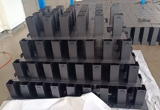 Pergola Soporte de esquina de pérgola con brazo de acero de 3 vías para postes de madera de 4X4