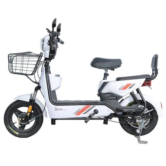 Bicicleta eléctrica al por mayor 350W/500W MID Moter bicicleta de 2 ruedas 48V/60V batería de plomo ácido E Scooter Facotry barato para adultos