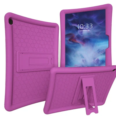 Funda protectora de silicona a prueba de golpes con función atril para Lenovo Tab M10 HD Tb-X505f Tb-X505n